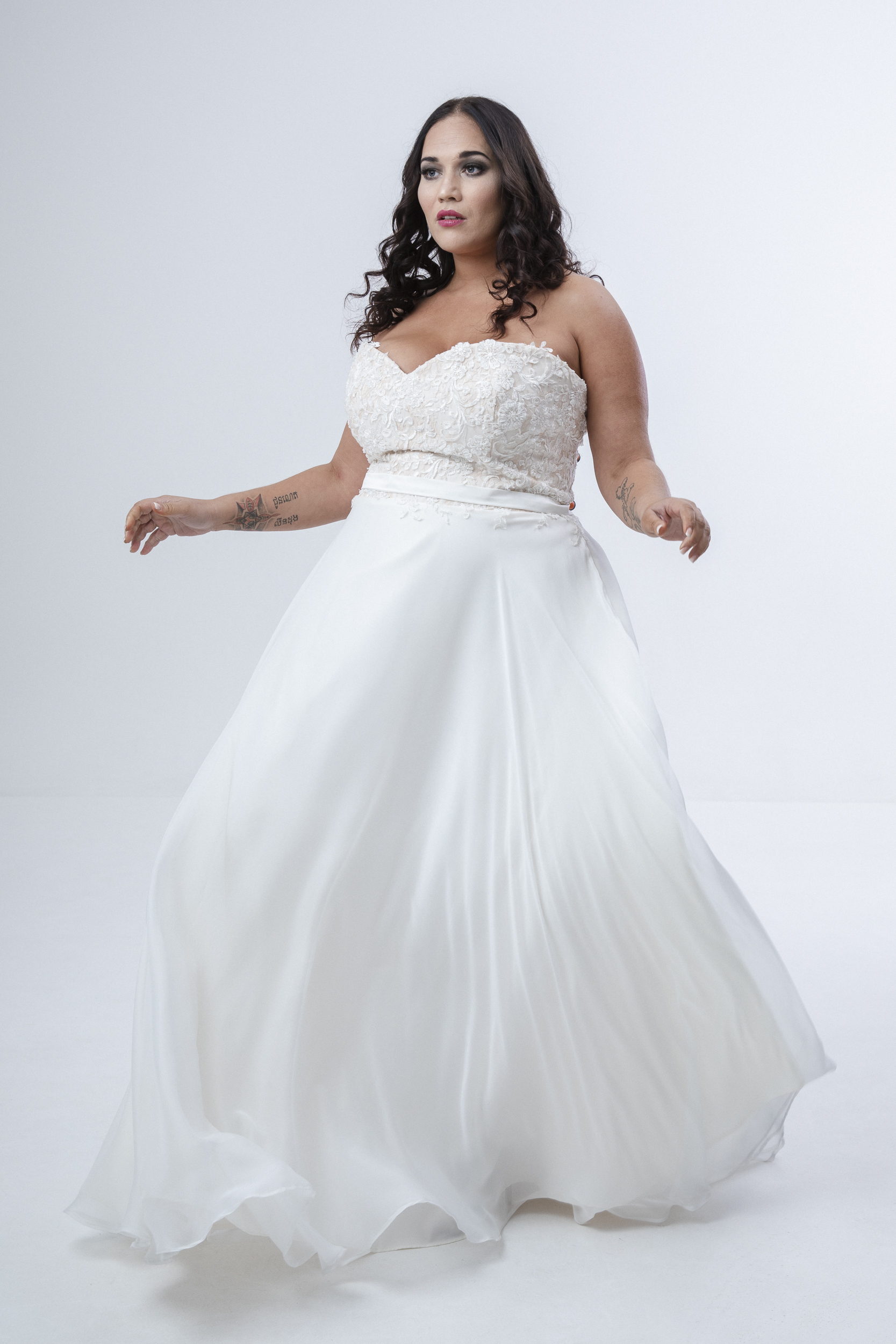 A line Plus Size Wedding Dress Sell My Wedding Dress