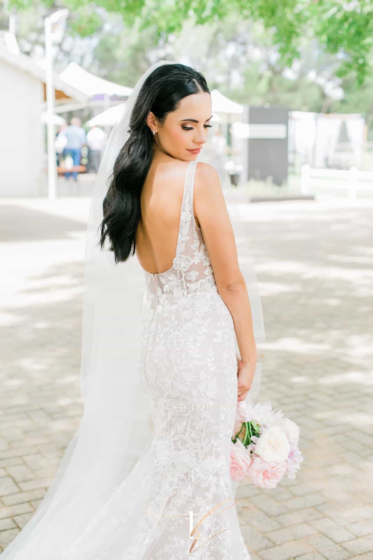 Wedding dress in bag